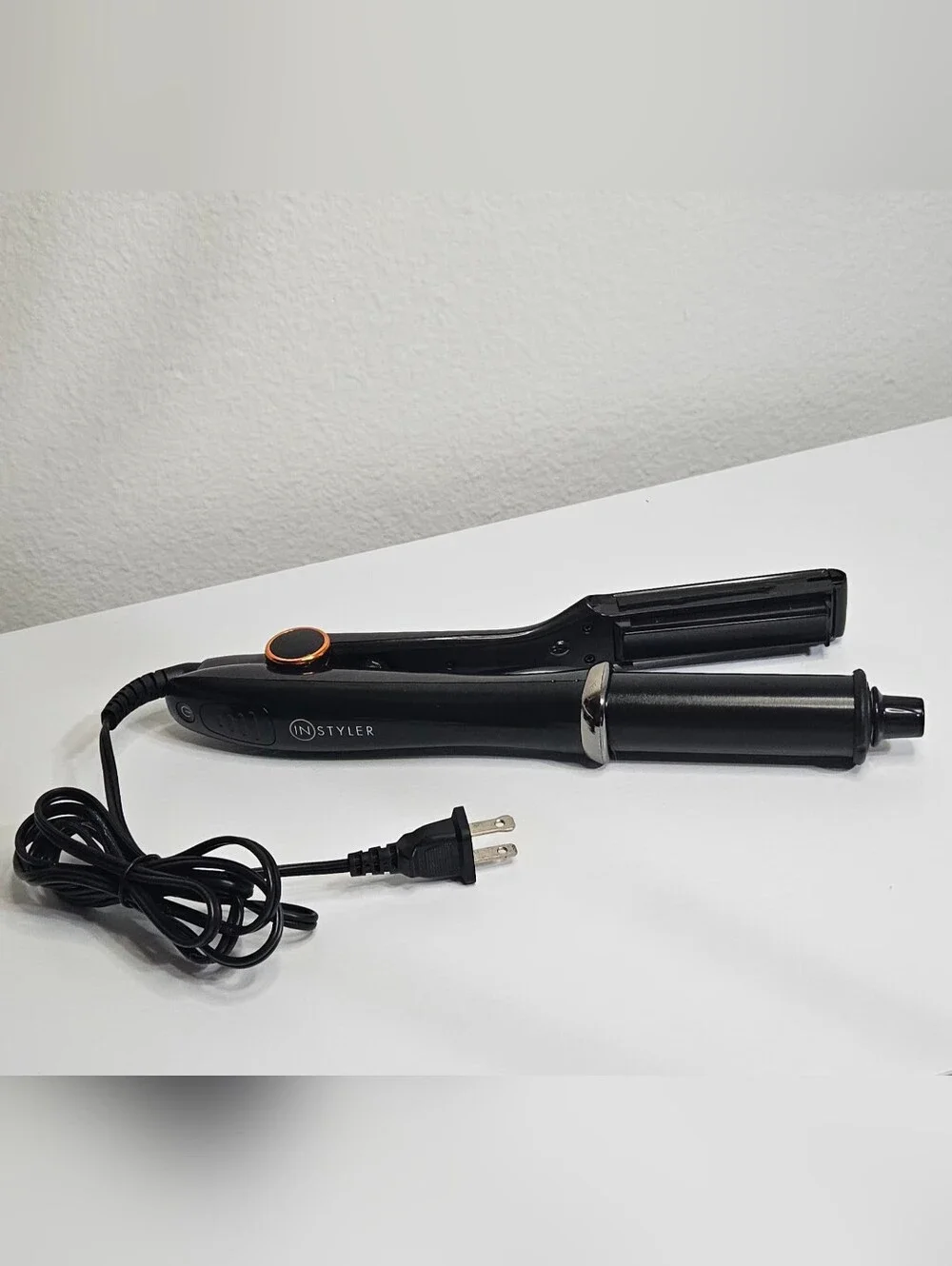 InStyler Black Ceramic Curling & Straightening Iron